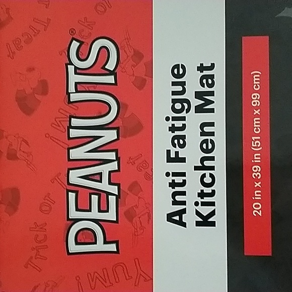 Peanuts "Trick or Treat" Anti-Fatigue Kitchen Mat Rug Halloween Pumpkin - Picture 4 of 4